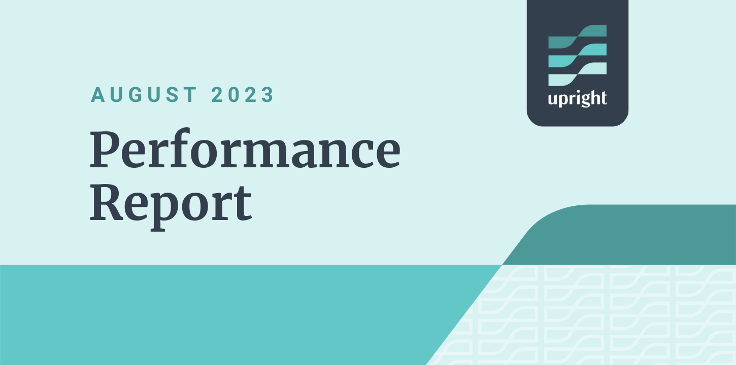 Upright August 2023 Performance Report (formerly Fund That Flip)