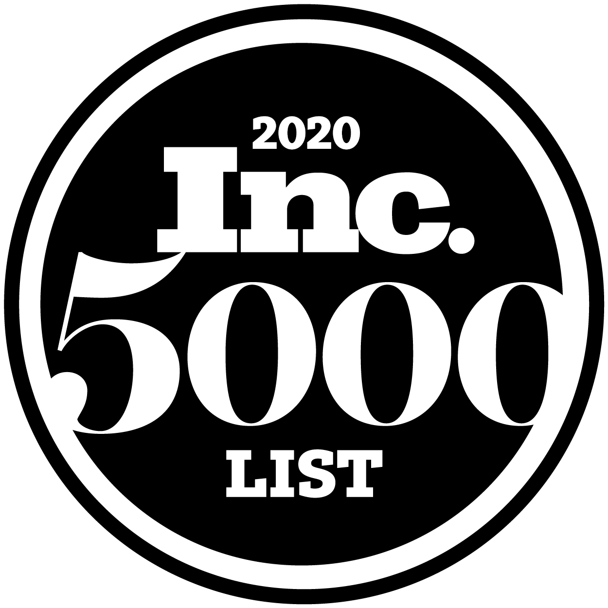 For the second year in a row, we have been named to Inc. magazine’s annual Inc. 5000 list, a ranking of the nation’s fastest-growing private companies. 